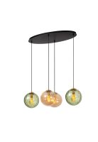 LAMPARA COLGANTE MONSARAZ VERDE 4xE27