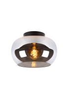 LAMPARA DE TECHO JUDI NEGRO 1xE27