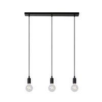 Lámpara Colgante Fix Negro 3XE27