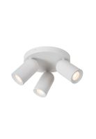 LAMPARA DE TECHO DIRECCIONAL PUNCH BLANCO Ø21cm 3XGU10