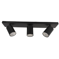 Barra Runner 3 Luces Negro