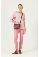 Blusa de lino rosa PRIVILEGE 2915
