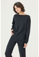 Sweater con lana azul marino PRIVILEGE 2681