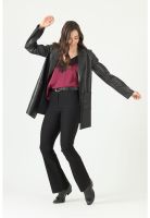 Pantalon flare negro PRIVILEGE 2254