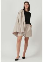 Shorts mom beige