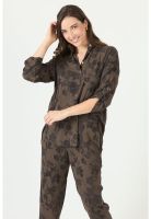 Blusa cafe moro estampada PRIVILEGE 2396