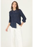 Blusa azul PRIVILEGE 2903