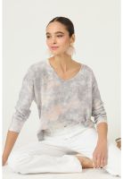 Sweater gris estampado PRIVILEGE 3124