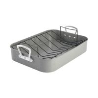 Fuente c/ Mango-Rejilla para Asar Acero Carbono Gibson Home