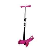 Scooter Monopatin Niño 3 Ruedas Ajustable 63-86 Cms Rosa Bex