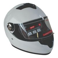 Casco Full Face Bx105 Talla L white Ceritificacion ECE Bex