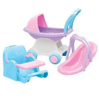Coche 3 En 1 Rosa 46x27x43 Cms American Plastic