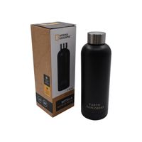 Botella Metálica Térmica Boca Angosta 500ml Negra