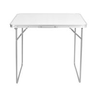 Mesa Con Patas Plegables 80x60x70cm Blanca Northwest