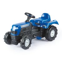 Tractor Con Pedales Azul 81x45x52 Cms Dolu