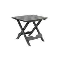 Mesa Auxiliar Plegable Plástica diseño madera Gris Northwest