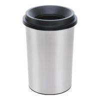 Basurero Metal gris 25 Lts Rimax