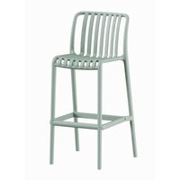 Piso Taburete Silla alta bar cocina Magnus 65cm Verde