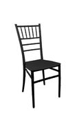 Silla Plástico Apilable Deco Svenna Negra Escandinavia