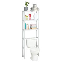 Estante Organizador De Baño 3N Blanco 61x25x171Cms Rimax