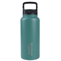 Botella Metálica Térmica Boca Ancha 950ml Verde Agua