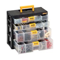 Organizador Herramientas Modular Negro 31x14x29 cm Rimax