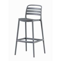 Piso Taburete Silla alta bar cocina Ragnar 75cm Gris Oscuro