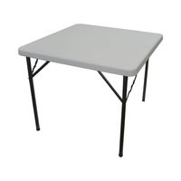 Mesa Plegable Cuadrada 86x86 Cms Blanca Northwest