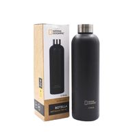 Botella Metálica Térmica Boca Angosta 750ml Negra