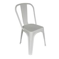 Silla Plástico Apilable Deco Aska Blanca Escandinavia