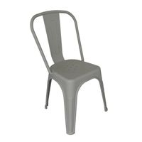 Silla Plástico Apilable Deco Aska Gris Escandinavia