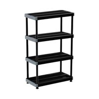 Estante Repisa Rack plastico 4 Niveles 91x45x145cm Rimax