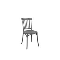 Silla Plástico Apilable Deco Viken Gris Escandinavia