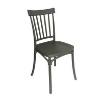 Silla Plástico Apilable Deco Viken Gris Escandinavia