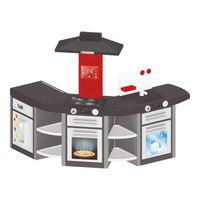 Cocina Juguete Plastica Triple + Accesorio 139x65x100Cm Dolu