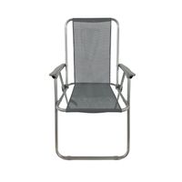Silla de Playa Gray Beach Gris 88x54x47cm NorthPak