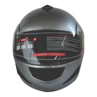 Casco Full Face Bx200 Talla M Silver Certificado Bex