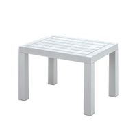 Mesa De Centro Terraza Gris 65x50 Cm Baru Rimax