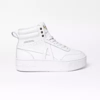 Zapatillas ALPHABET Blanca Mujer Cloud Walk High  334