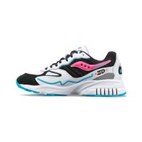 Zapatilla Saucony 3D Grid Hurricane Hombre White/Black/Pink