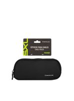 Estuche de Viaje para cables Saxoline Negro