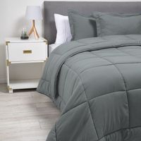 Plumon Eco Doble Gris