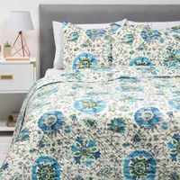 Cubrecama Quilt Estampado Ultrasonic King