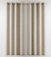 SET 2 CORTINAS BLACKOUT NEW PETRA BEIGE