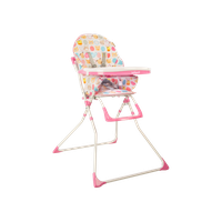 Silla De Comer Candy Zoo Pink Infanti