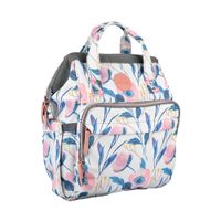 Mochila Pañalera Open Floral Infanti