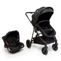 Coche Travel System Lummy Black Cosco