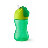 Vaso Con Bombilla Flexible De 300 Ml/7 Oz Dino Niño Avent