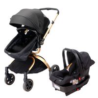 Coches Travel System Epic 360° 2G F80 Black Infanti