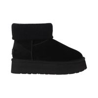 Botas Mujer Blast Mini Knit Negro Plataforma Bamers